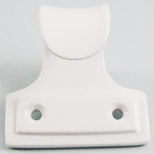 THD165/WH • White • Stepped Plate Hook Pattern Cast Sash Lift